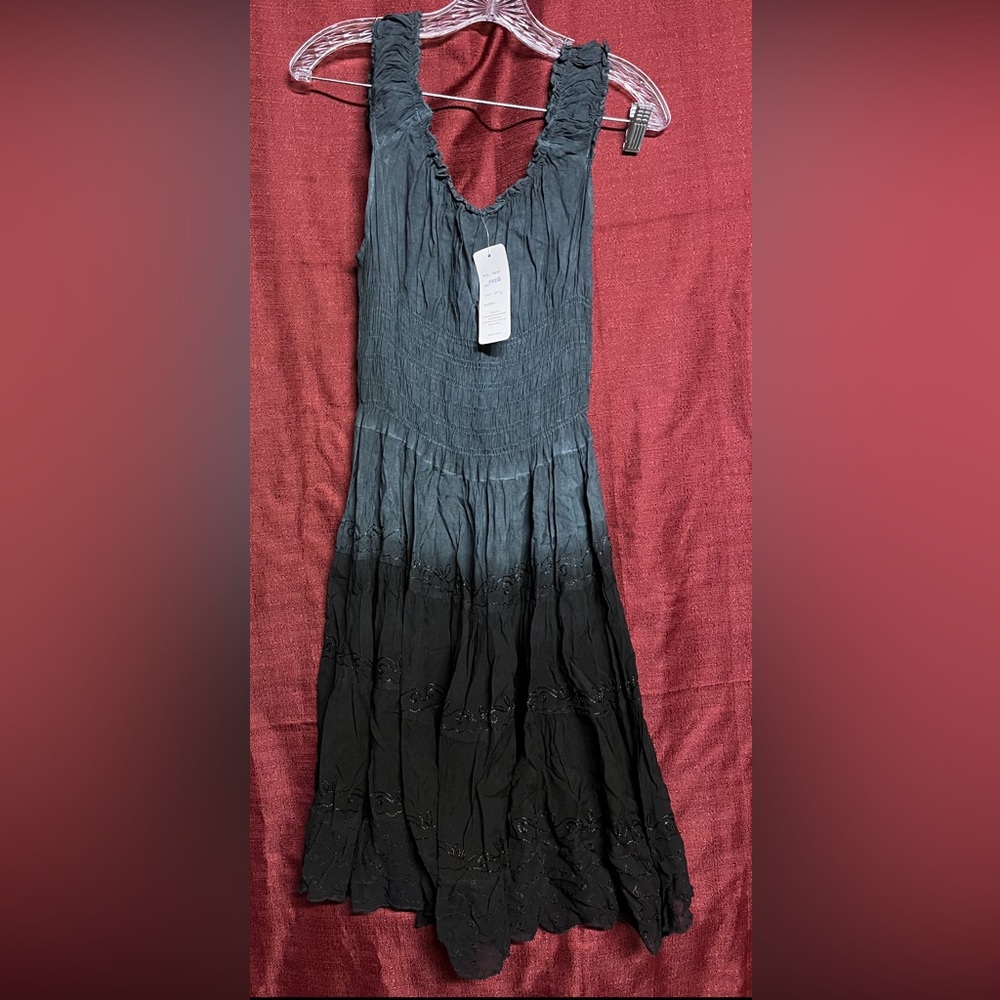 Advanced Apparels black and grey dress